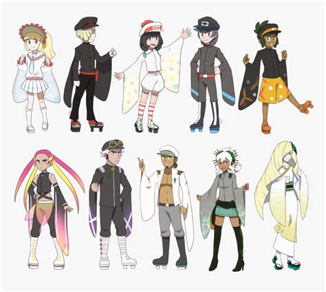 hairstyles in pokemon sun|pokemon ultra sun clothes.